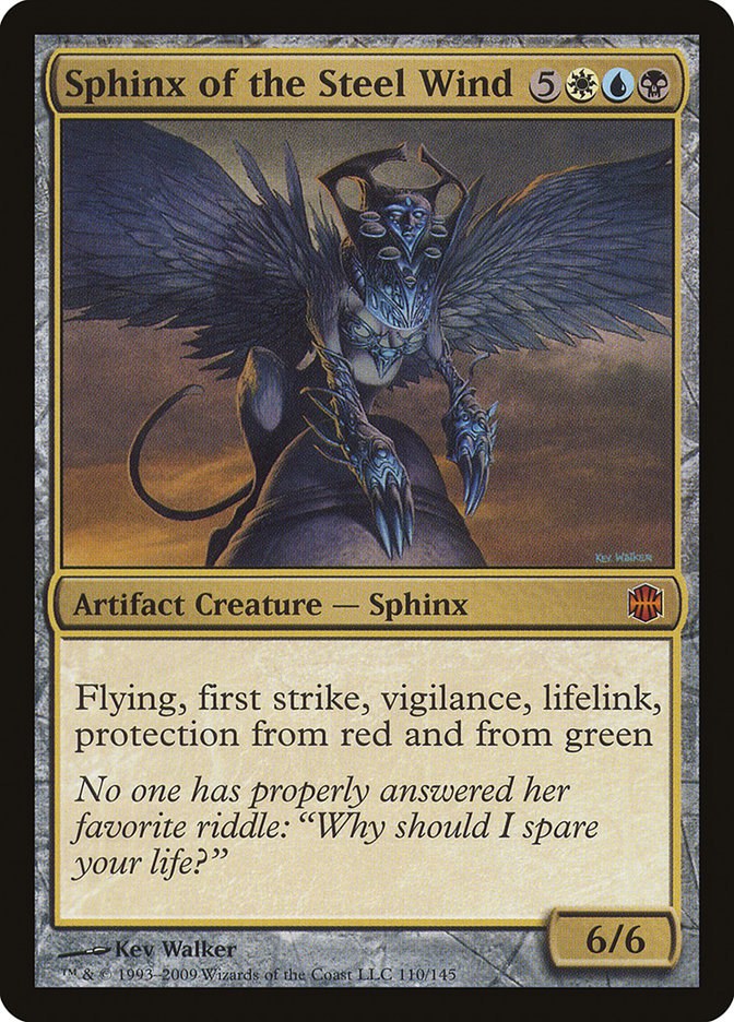 Sphinx of the Steel Wind [Alara Reborn] - Magic: The Gathering - Card Brawlers | Quebec | Canada |