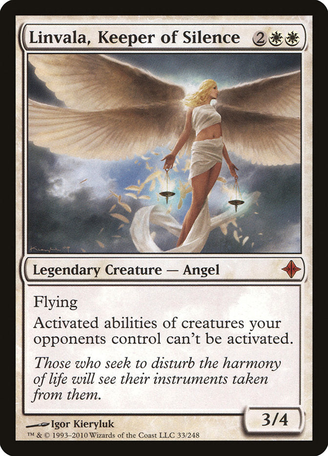 Linvala, Keeper of Silence [Rise of the Eldrazi] - Magic: The Gathering - Card Brawlers | Quebec | Canada |