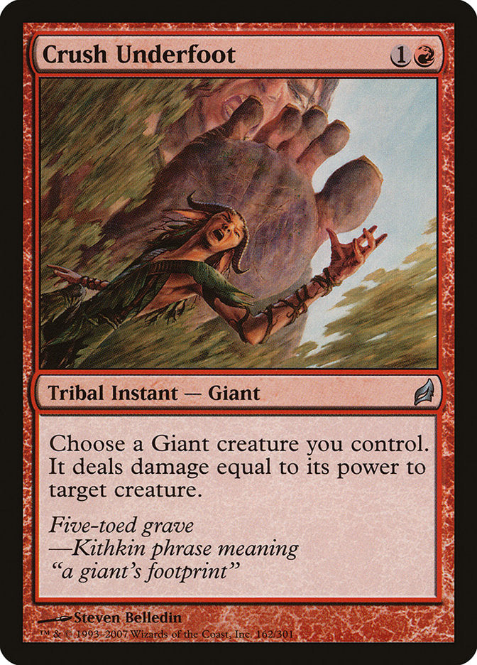 Crush Underfoot [Lorwyn] - Magic: The Gathering - Card Brawlers | Quebec | Canada |