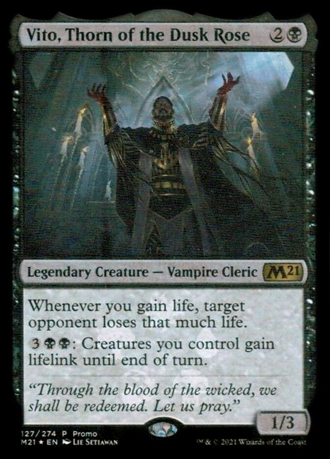 Vito, Thorn of the Dusk Rose [Resale Promos] - Magic: The Gathering - Card Brawlers | Quebec | Canada |