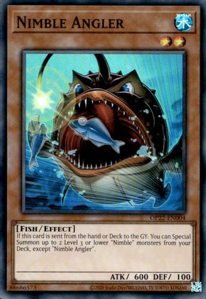 Nimble Angler [OP22-EN004] Super Rare - Yu-Gi-Oh! - Card Brawlers | Quebec | Canada |