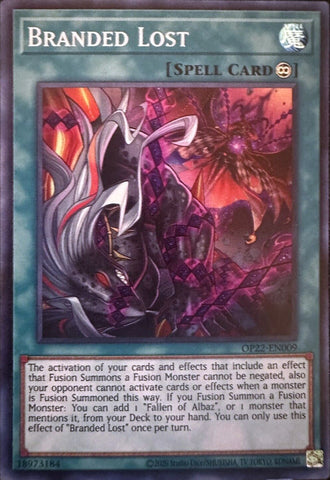 Branded Lost [OP22-EN009] Super Rare - Yu-Gi-Oh! - Card Brawlers | Quebec | Canada |
