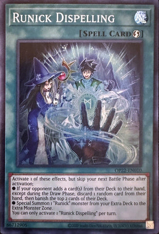 Runick Dispelling [OP22-EN010] Super Rare - Yu-Gi-Oh! - Card Brawlers | Quebec | Canada |