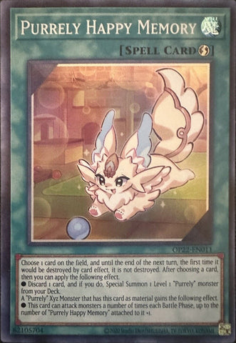 Purrely Happy Memory [OP22-EN011] Super Rare - Yu-Gi-Oh! - Card Brawlers | Quebec | Canada |