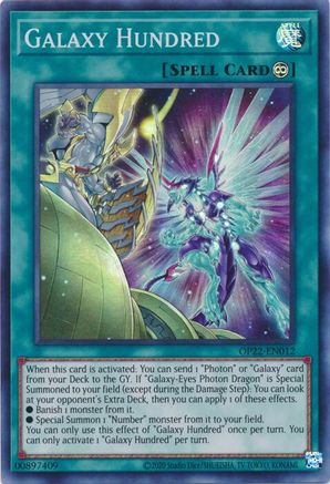 Galaxy Hundred [OP22-EN012] Super Rare - Yu-Gi-Oh! - Card Brawlers | Quebec | Canada |