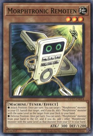 Morphtronic Remoten [OP22-EN014] Common - Yu-Gi-Oh! - Card Brawlers | Quebec | Canada |