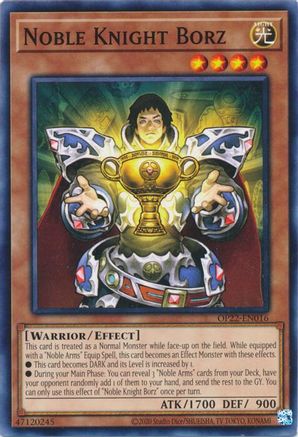 Noble Knight Borz [OP22-EN016] Common - Yu-Gi-Oh! - Card Brawlers | Quebec | Canada |