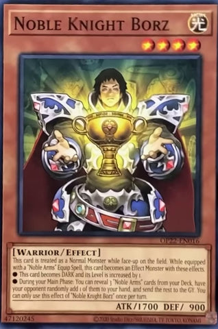 Noble Knight Borz [OP22-EN016] Common - Yu-Gi-Oh! - Card Brawlers | Quebec | Canada |