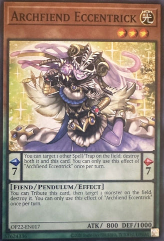 Archfiend Eccentrick [OP22-EN017] Common - Yu-Gi-Oh! - Card Brawlers | Quebec | Canada |