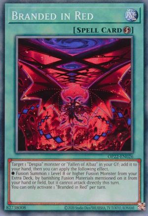 Branded in Red [OP22-EN026] Common - Yu-Gi-Oh! - Card Brawlers | Quebec | Canada |