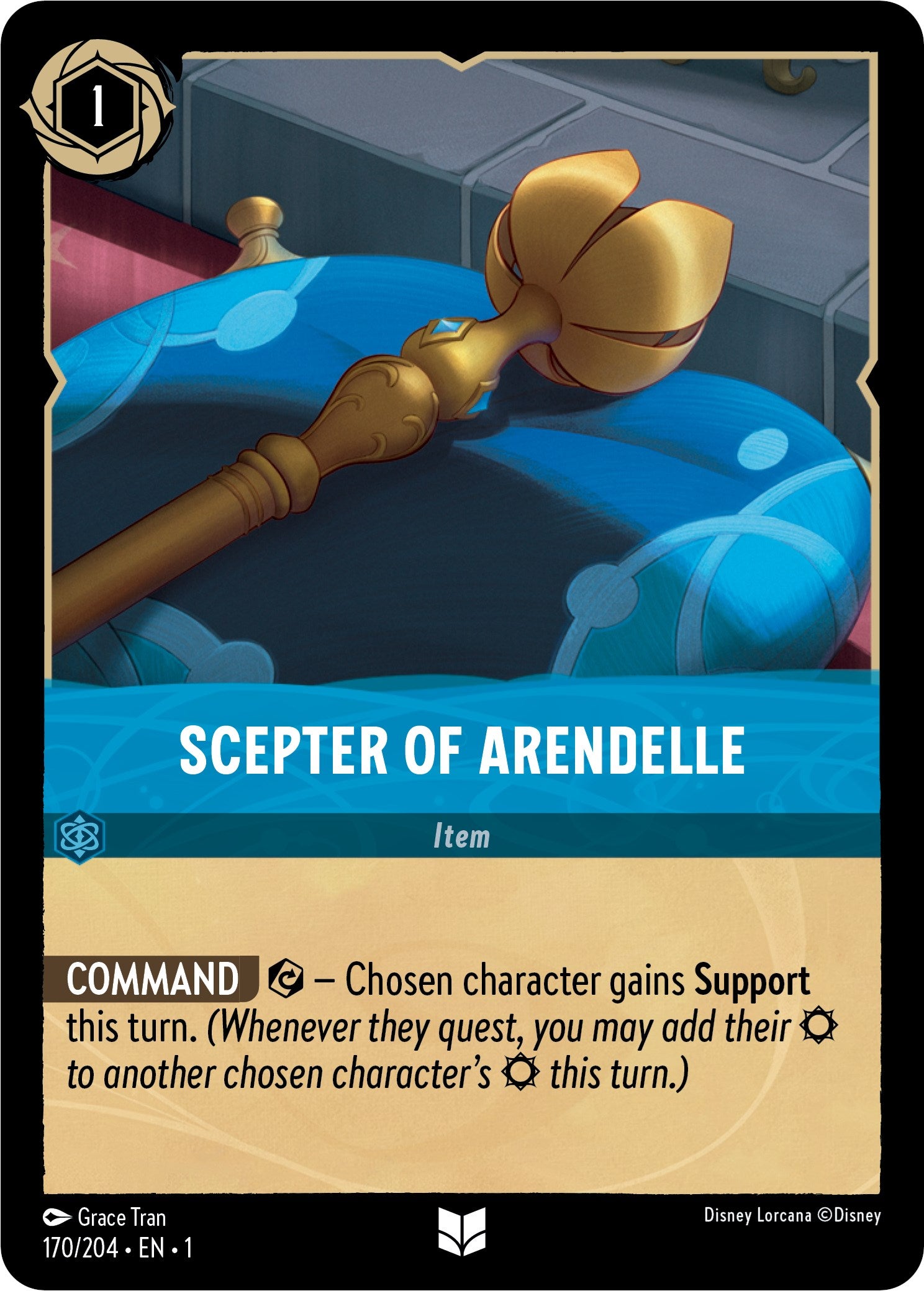 Scepter of Arendelle (170/204) [The First Chapter] - Disney - Card Brawlers | Quebec | Canada |
