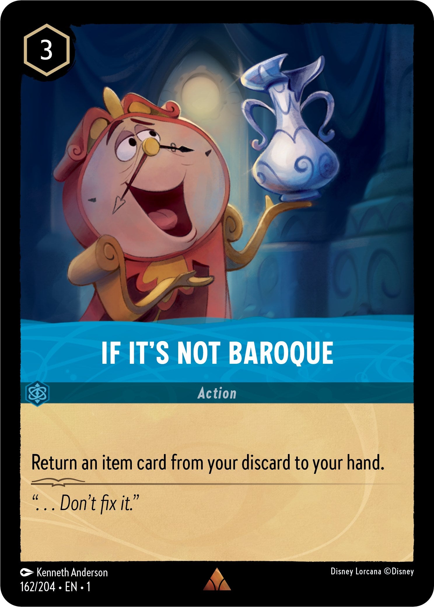 If It's Not Baroque (162/204) [The First Chapter] - Disney - Card Brawlers | Quebec | Canada |