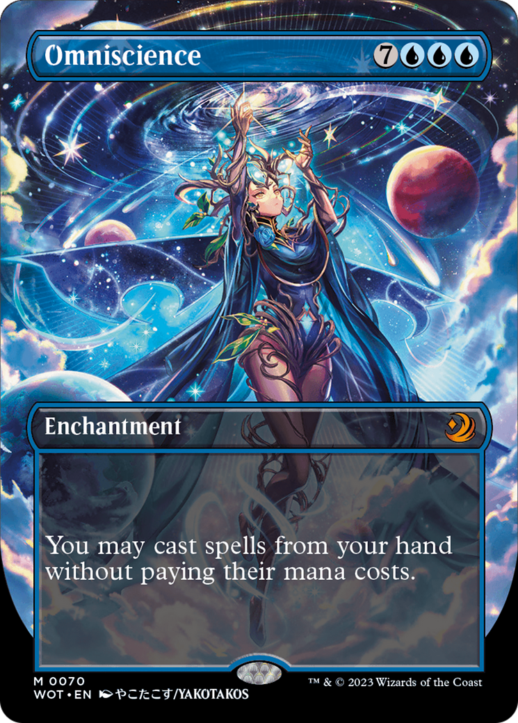 Omniscience (Anime Borderless) [Wilds of Eldraine: Enchanting Tales] - Magic: The Gathering - Card Brawlers | Quebec | Canada |