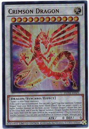 Crimson Dragon [DUNE-ENSP1] Ultra Rare - Yu-Gi-Oh! - Card Brawlers | Quebec | Canada |
