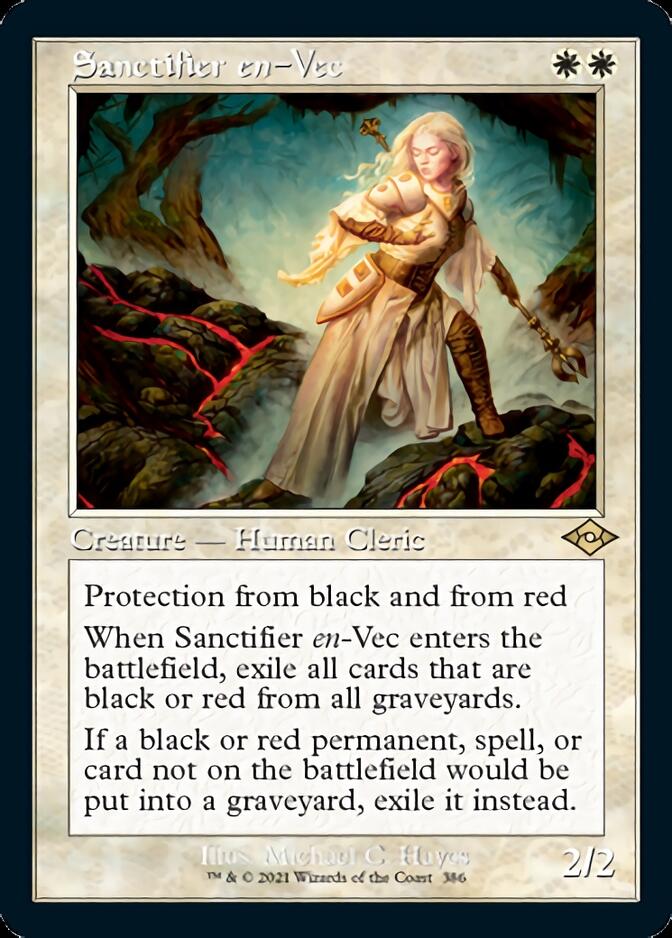 Sanctifier en-Vec (Retro Foil Etched) [Modern Horizons 2] - Magic: The Gathering - Card Brawlers | Quebec | Canada |