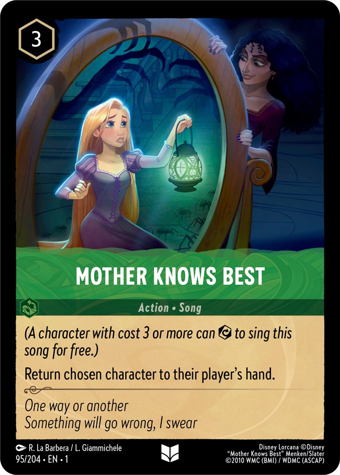 Mother Knows Best (95/204) [The First Chapter] - Disney - Card Brawlers | Quebec | Canada |