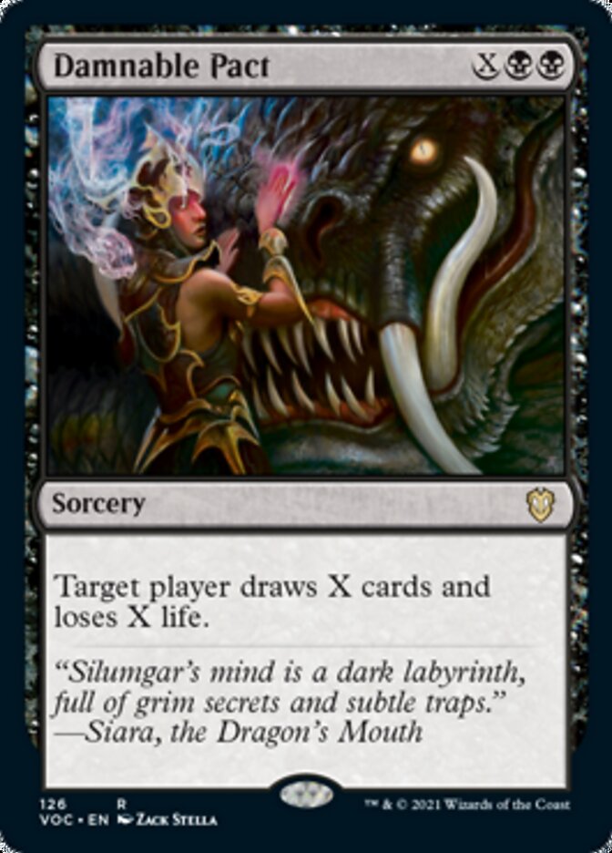 Damnable Pact [Innistrad: Crimson Vow Commander] - Magic: The Gathering - Card Brawlers | Quebec | Canada |