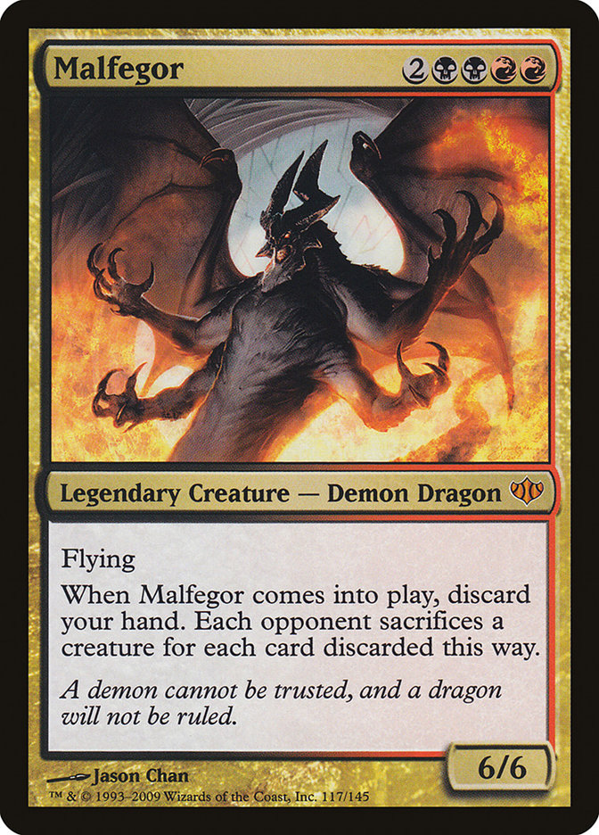 Malfegor [Conflux] - Magic: The Gathering - Card Brawlers | Quebec | Canada |
