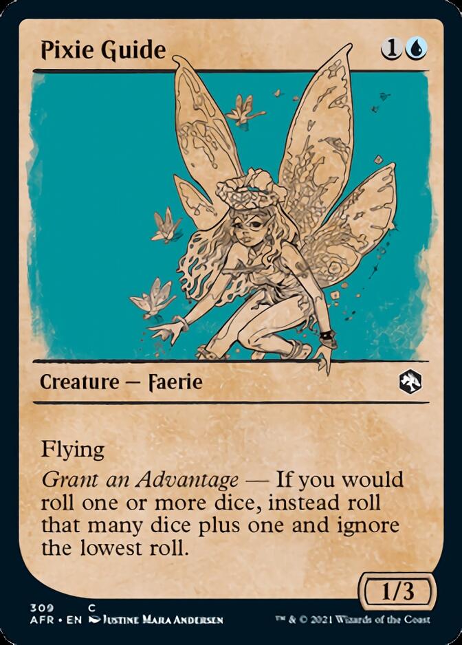Pixie Guide (Showcase) [Dungeons & Dragons: Adventures in the Forgotten Realms] - Magic: The Gathering - Card Brawlers | Quebec | Canada |