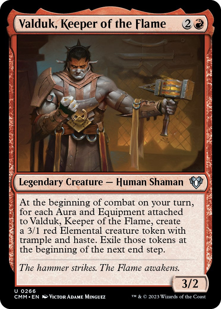 Valduk, Keeper of the Flame [Commander Masters] - Magic: The Gathering - Card Brawlers | Quebec | Canada |