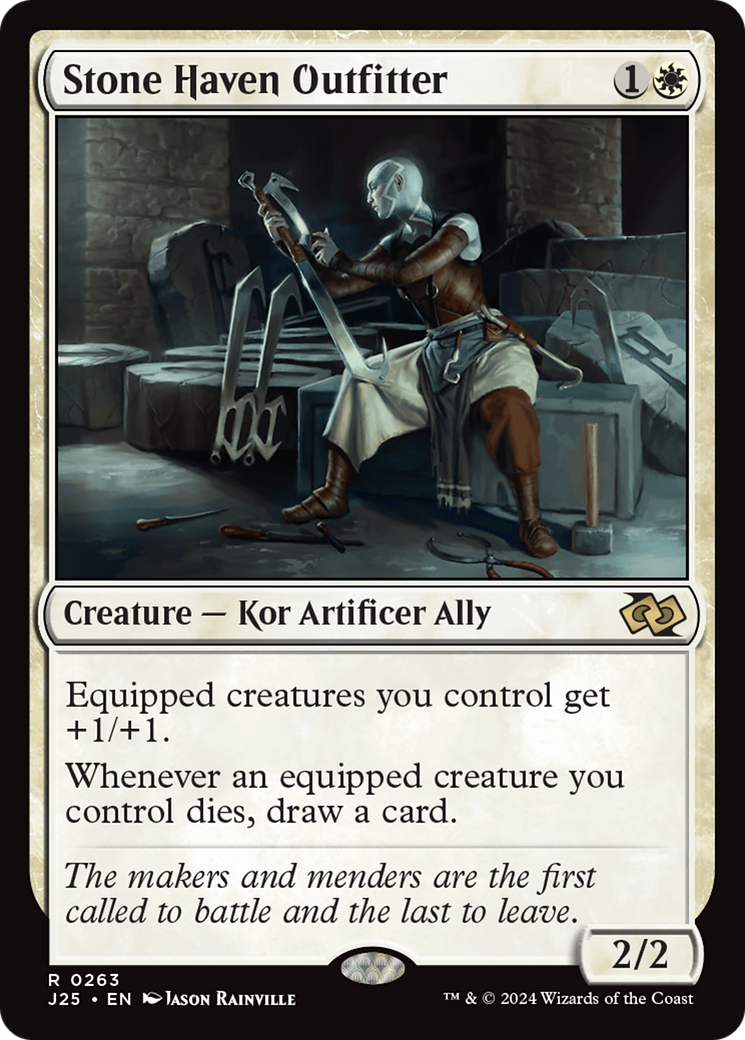 Stone Haven Outfitter [Foundations Jumpstart] - Magic: The Gathering - Card Brawlers | Quebec | Canada |