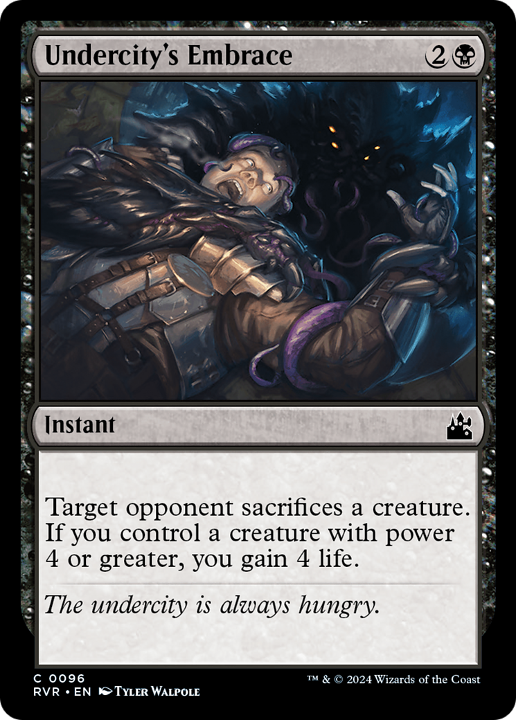 Undercity's Embrace [Ravnica Remastered] - Magic: The Gathering - Card Brawlers | Quebec | Canada |