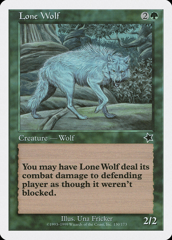 Lone Wolf [Starter 1999] - Magic: The Gathering - Card Brawlers | Quebec | Canada |