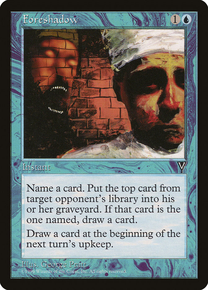Foreshadow [Visions] - Magic: The Gathering - Card Brawlers | Quebec | Canada |