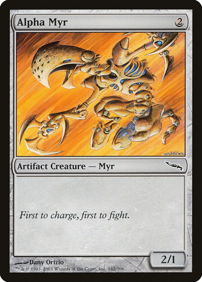 Alpha Myr [Mirrodin] - Magic: The Gathering - Card Brawlers | Quebec | Canada |
