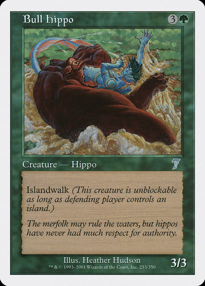 Bull Hippo [Seventh Edition] - Magic: The Gathering - Card Brawlers | Quebec | Canada |