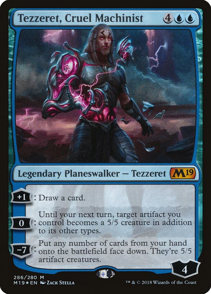 Tezzeret, Cruel Machinist [Core Set 2019] - Magic: The Gathering - Card Brawlers | Quebec | Canada |