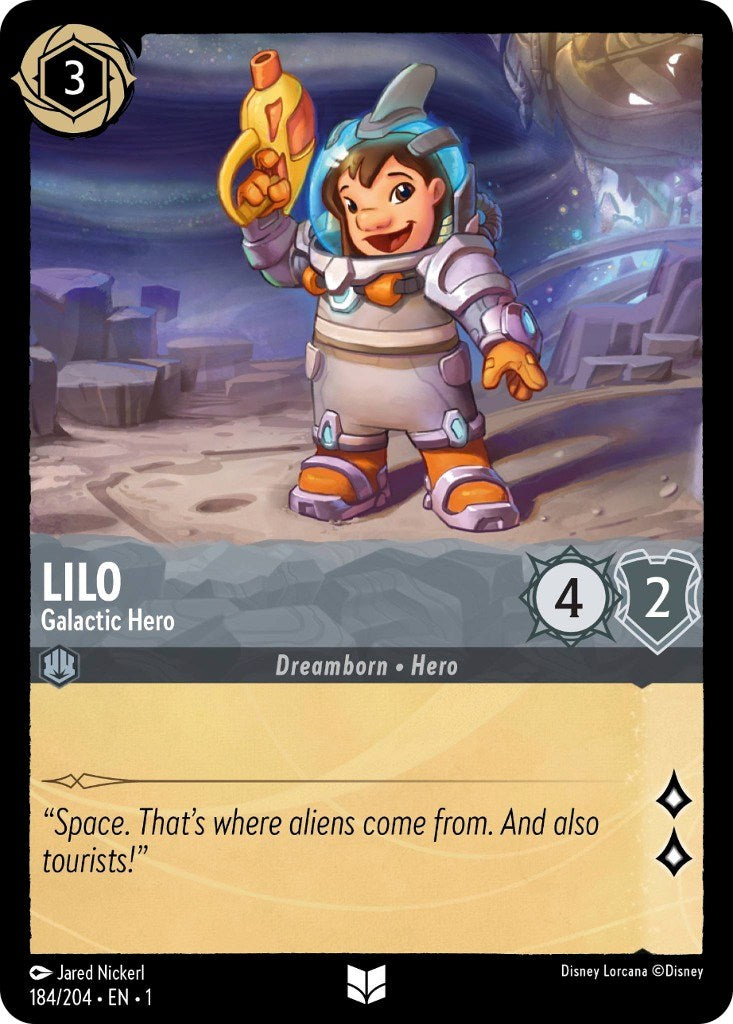 Lilo - Galactic Hero (184/204) [The First Chapter] - Disney - Card Brawlers | Quebec | Canada |
