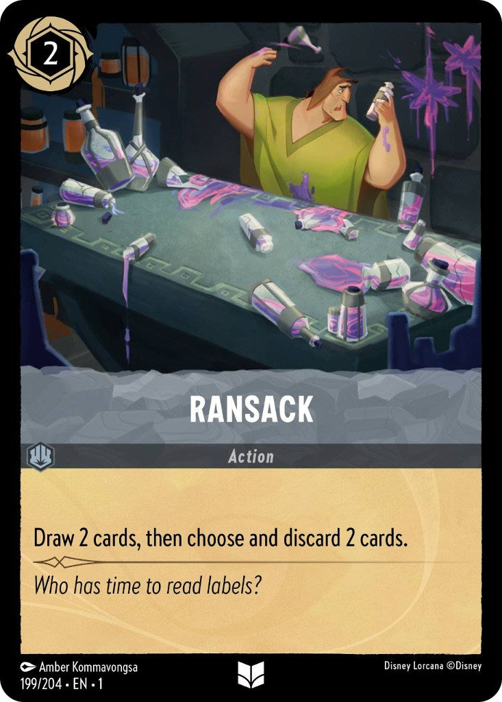 Ransack (199/204) [The First Chapter] - Disney - Card Brawlers | Quebec | Canada |