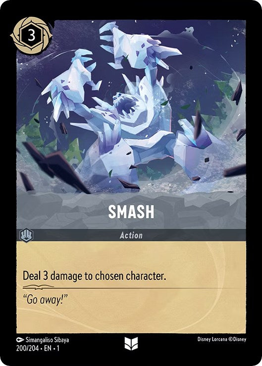 Smash (200/204) [The First Chapter] - Disney - Card Brawlers | Quebec | Canada |