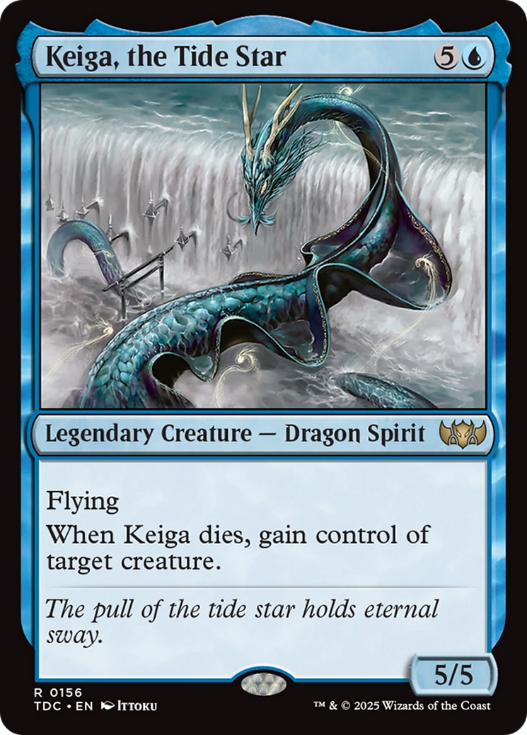 Keiga, the Tide Star [Tarkir: Dragonstorm Commander] - Magic: The Gathering - Card Brawlers | Quebec | Canada |