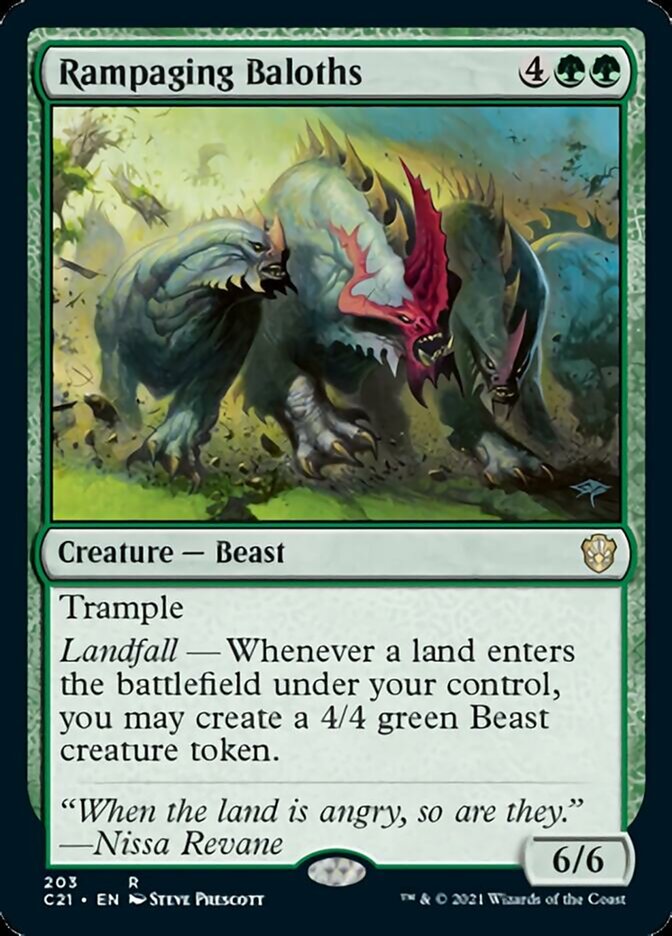 Rampaging Baloths [Commander 2021] - Magic: The Gathering - Card Brawlers | Quebec | Canada |