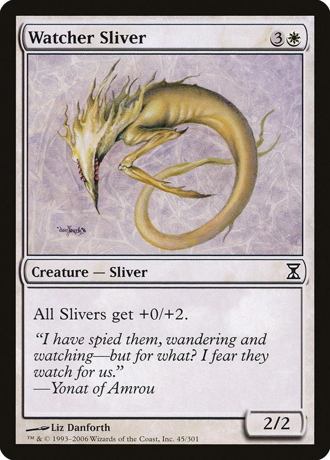 Watcher Sliver [Time Spiral] - Magic: The Gathering - Card Brawlers | Quebec | Canada |