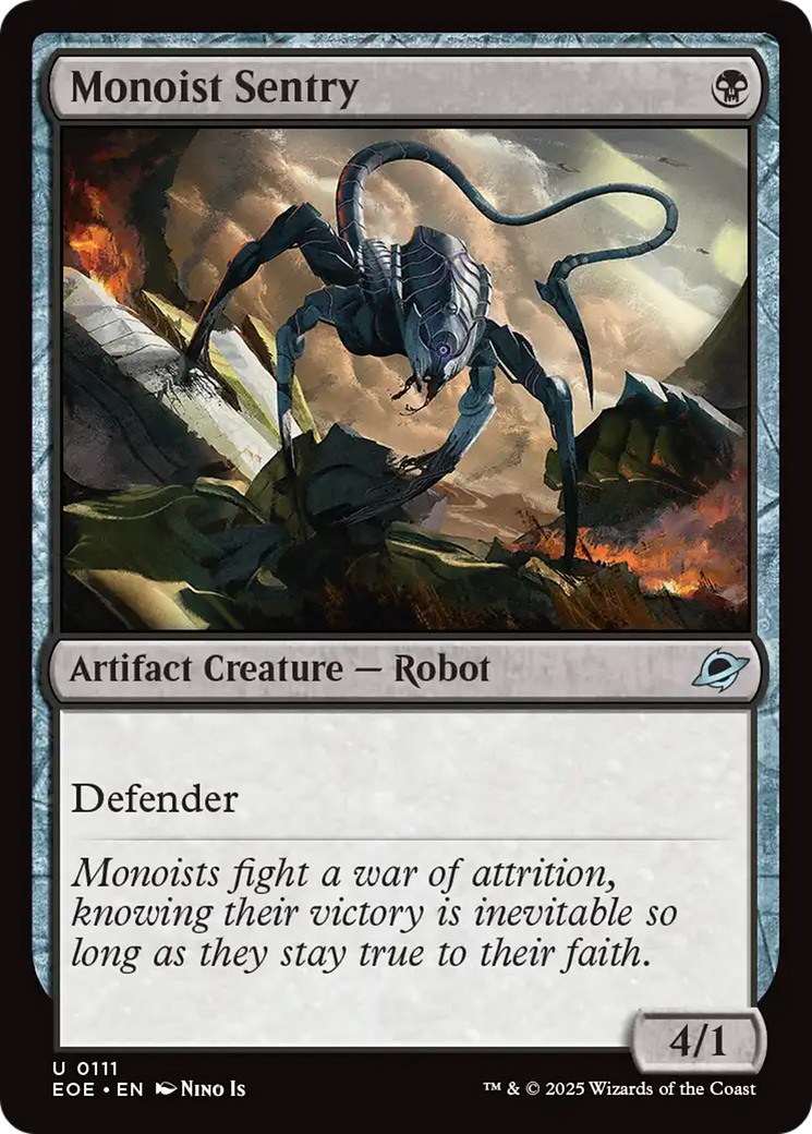 Monoist Sentry [Edge of Eternities] - Magic: The Gathering - Card Brawlers | Quebec | Canada |