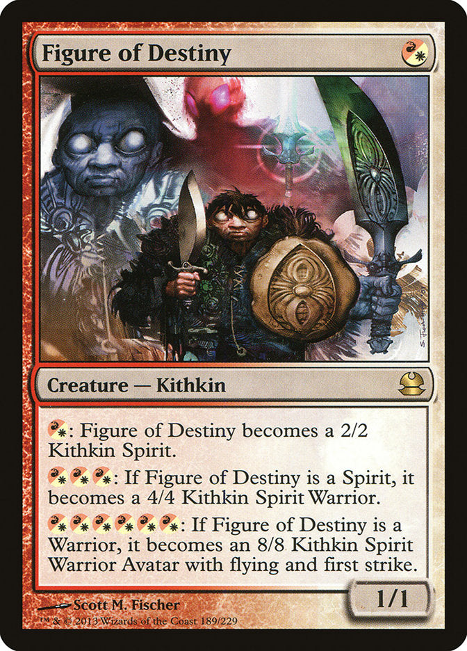 Figure of Destiny [Modern Masters] - Magic: The Gathering - Card Brawlers | Quebec | Canada |