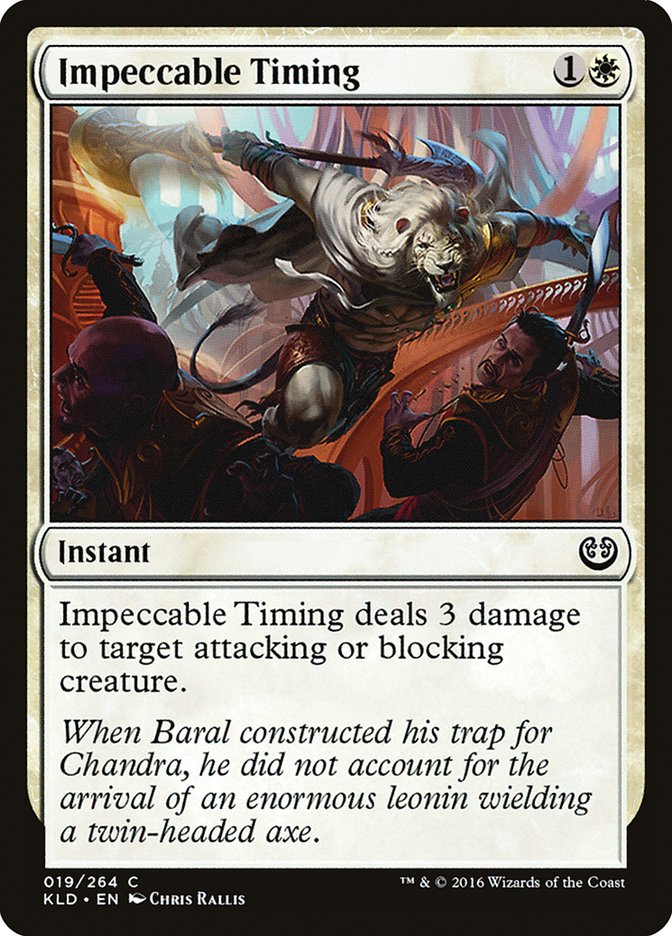 Impeccable Timing [Kaladesh] - Magic: The Gathering - Card Brawlers | Quebec | Canada |