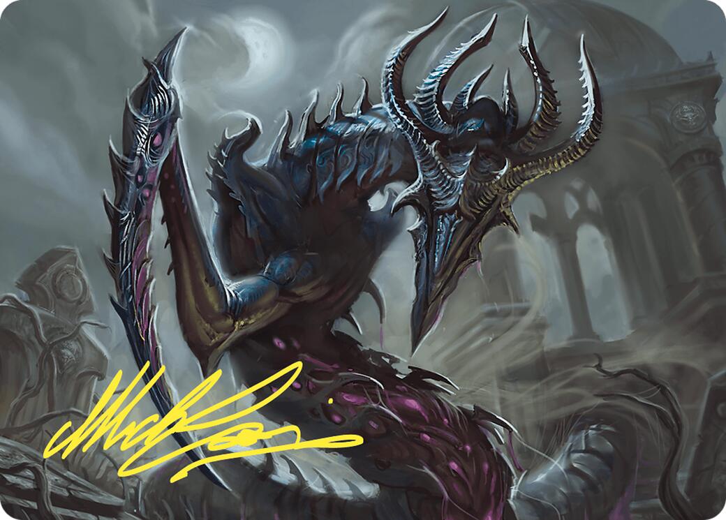 Crypt Sliver Art Card (Gold-Stamped Signature) [Commander Masters Art Series] - Magic: The Gathering - Card Brawlers | Quebec | Canada |