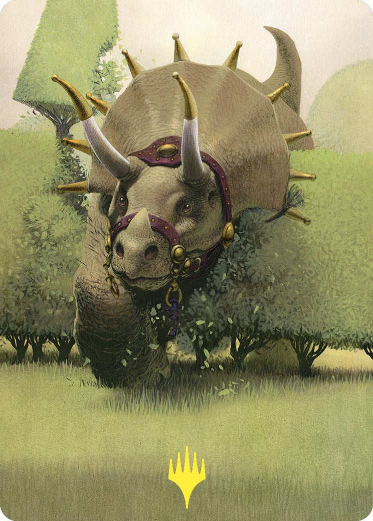 Regal Behemoth Art Card (Gold-Stamped) [Commander Masters Art Series] - Magic: The Gathering - Card Brawlers | Quebec | Canada |