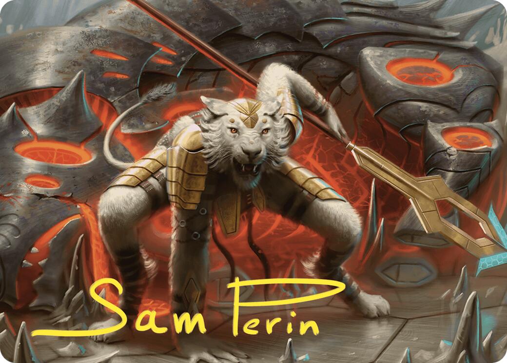 Sunspear Shikari Art Card (Gold-Stamped Signature) [Commander Masters Art Series] - Magic: The Gathering - Card Brawlers | Quebec | Canada |