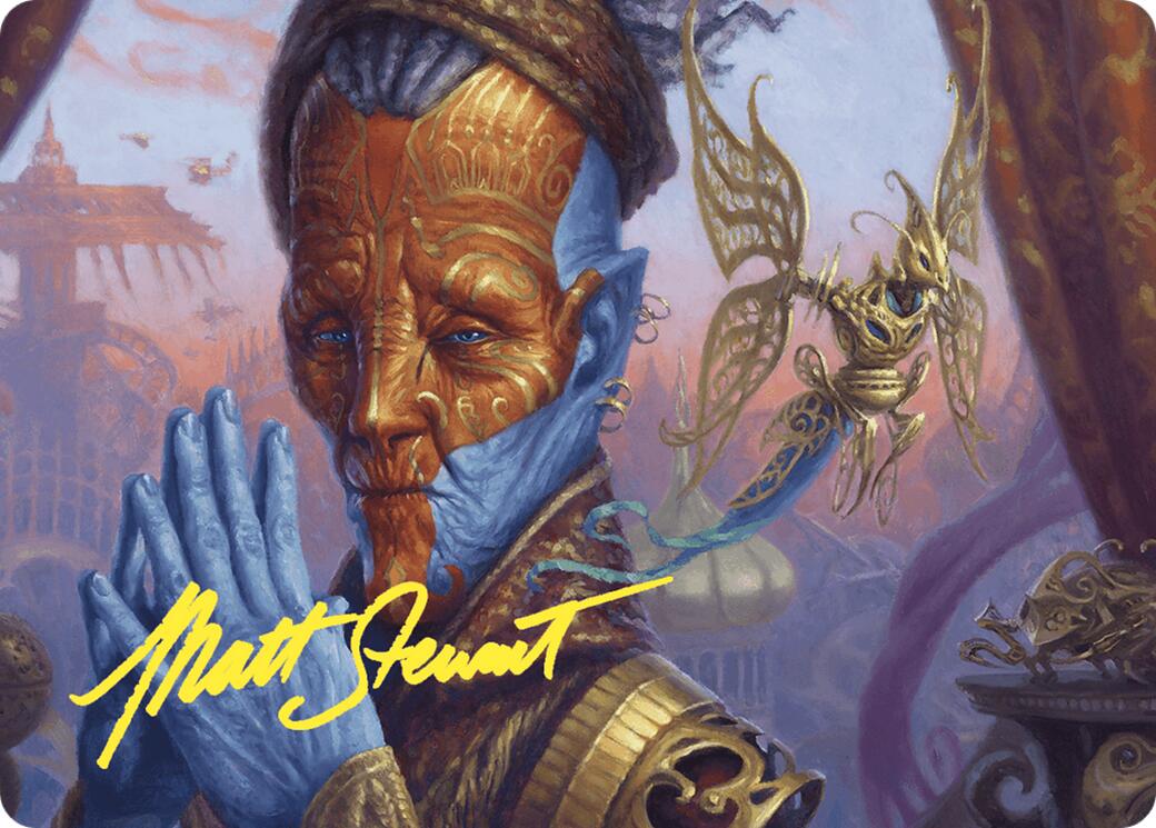 Padeem, Consul of Innovation Art Card (Gold-Stamped Signature) [Commander Masters Art Series] - Magic: The Gathering - Card Brawlers | Quebec | Canada |