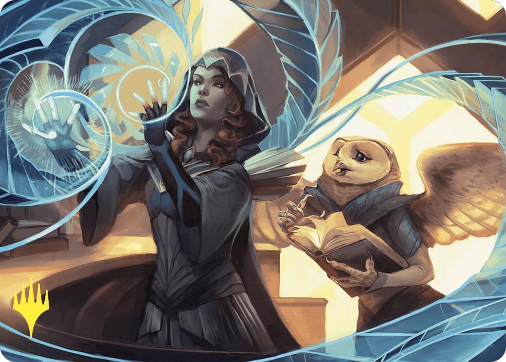Personal Tutor Art Card (Gold-Stamped) [Commander Masters Art Series] - Magic: The Gathering - Card Brawlers | Quebec | Canada |