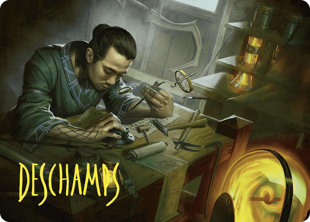 Renowned Weaponsmith Art Card (Gold-Stamped Signature) [Commander Masters Art Series] - Magic: The Gathering - Card Brawlers | Quebec | Canada |
