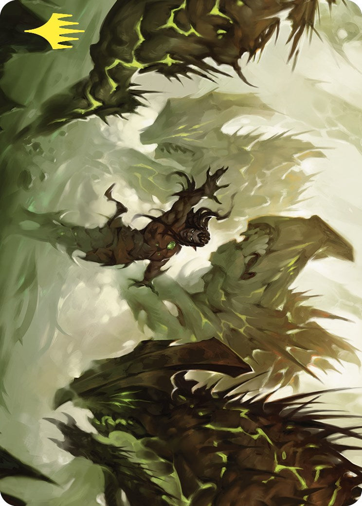 Ezuri's Predation Art Card (Gold-Stamped) [Commander Masters Art Series] - Magic: The Gathering - Card Brawlers | Quebec | Canada |