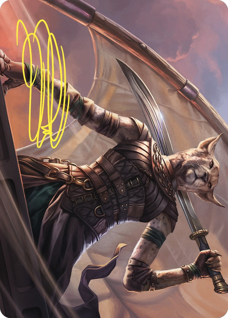 Mirri, Weatherlight Duelist Art Card (Gold-Stamped Signature) [Commander Masters Art Series] - Magic: The Gathering - Card Brawlers | Quebec | Canada |