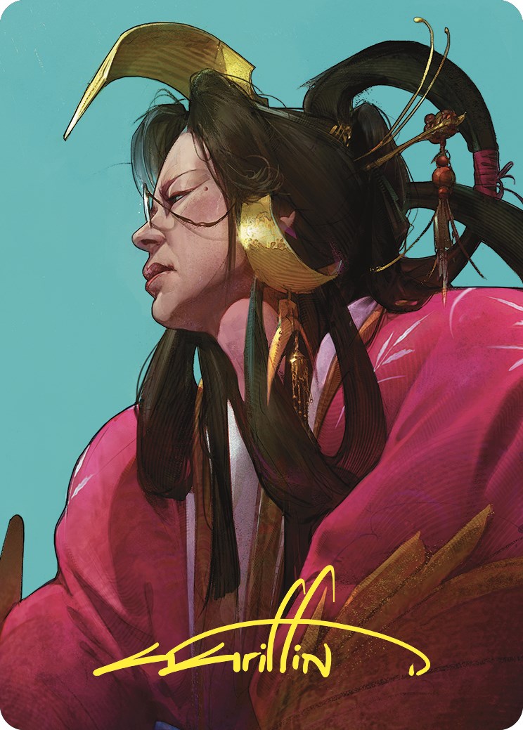 Azami, Lady of Scrolls Art Card (Gold-Stamped Signature) [Commander Masters Art Series] - Magic: The Gathering - Card Brawlers | Quebec | Canada |