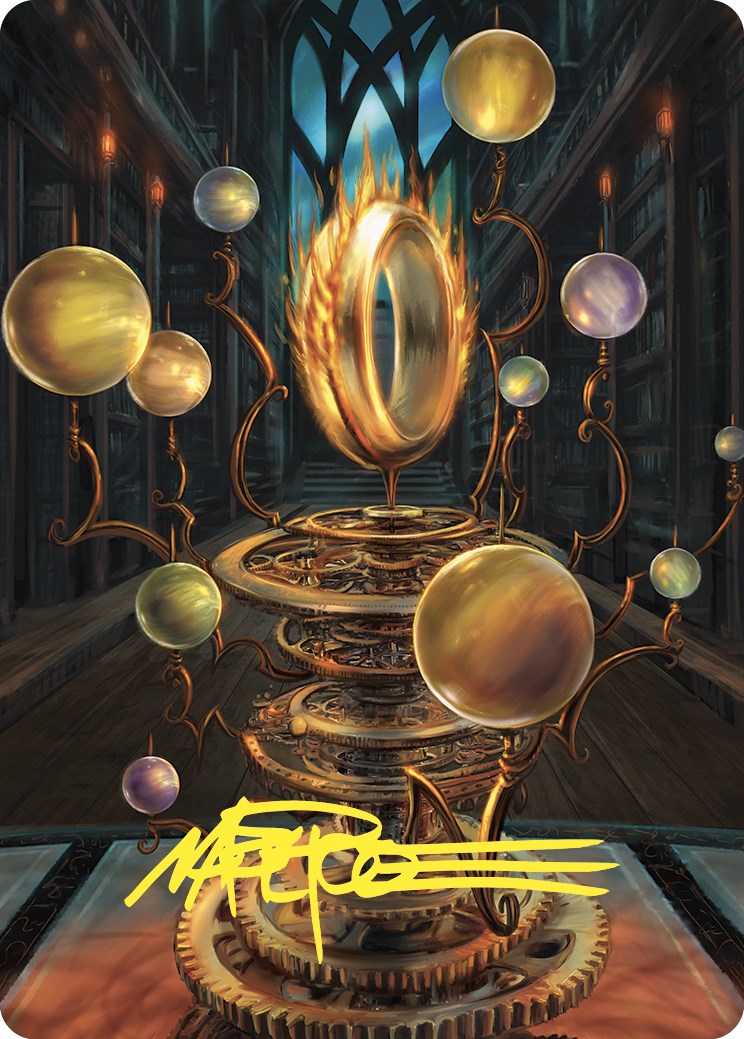 Sol Ring Art Card (Gold-Stamped Signature) [Commander Masters Art Series] - Magic: The Gathering - Card Brawlers | Quebec | Canada |